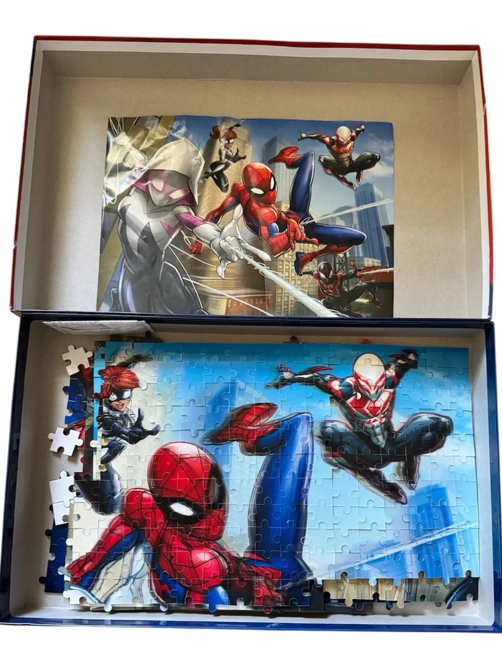 Spider Man Marvel  2- 500 Piece 3D Puzzles